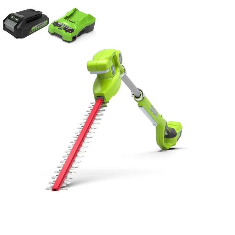 Greenworks Accu Heggenschaar Langbereik 24 Volt Incl. Accu En Lader 3 Greenworks Accu Heggenschaar Langbereik 24 Volt Incl. Accu En Lader
