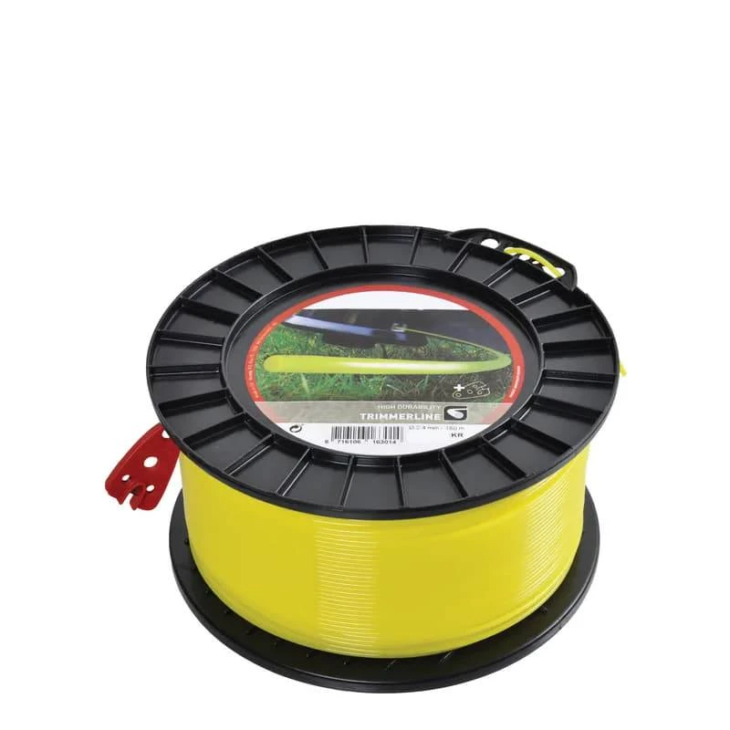 Maaidraad Geel Ø2.4 Mm 180 Meter Rond 3 Maaidraad Geel Ø2.4 Mm 180 Meter Rond