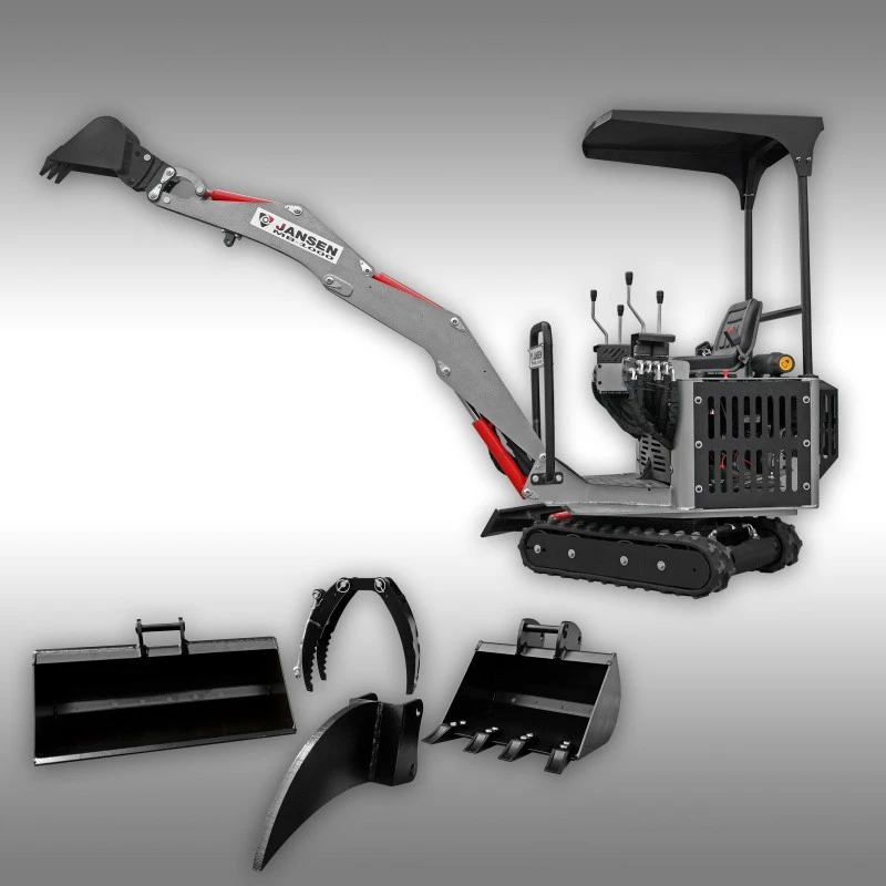 Jansen Minikraan MB-1000 Complete Set, Benzine 3 Jansen Minikraan MB-1000 Complete Set, Benzine